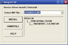 USB转COM驱动（HL340）