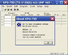 建伍TK-3130_TK-3131写频软件